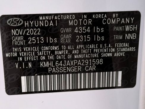 Used 2023 Hyundai Sonata SEL w/ Preferred Accessory Package FWD image 47