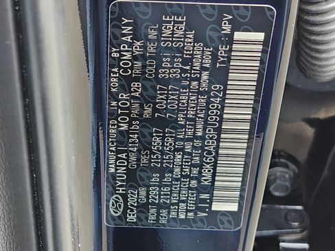 Certified 2023 Hyundai Kona SEL w/ Cargo Package AWD/4WD image 33