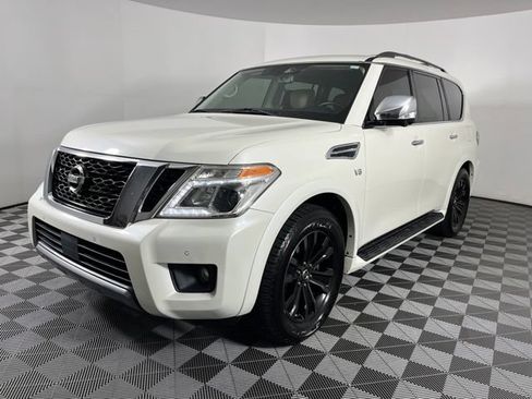 Used 2020 Nissan Armada Platinum w/ Captain's Chairs Package AWD/4WD image 6