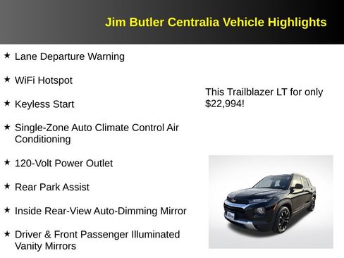 Used 2023 Chevrolet TrailBlazer LT w/ Convenience Package image 17