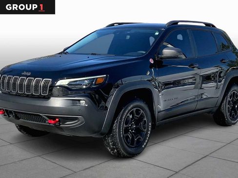 Used 2021 Jeep Cherokee Trailhawk w/ Technology Group image 1