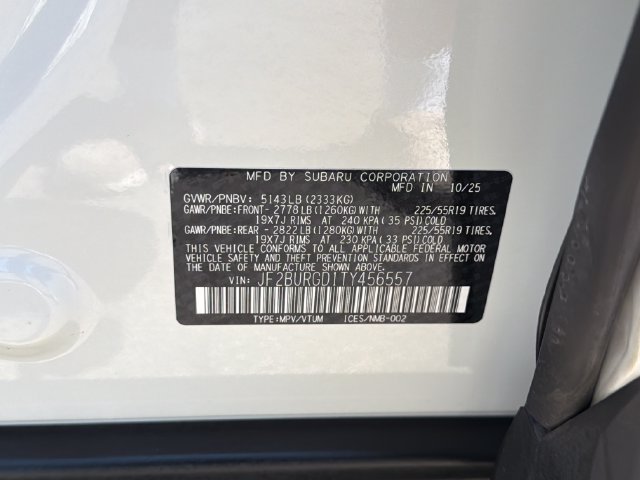 Certified 2026 Subaru Outback Limited XT AWD/4WD image 30