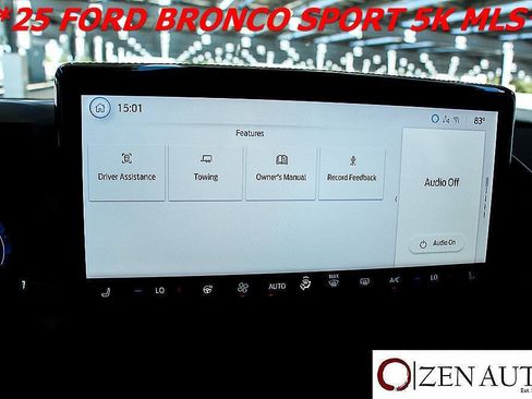 Used 2025 Ford Bronco Sport Outer Banks w/ Outer Banks Tech Package+ AWD/4WD image 41