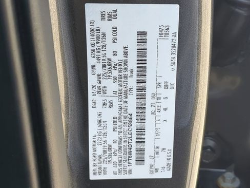 Certified 2020 Ford F450 Platinum w/ FX4 Off-Road Package image 29