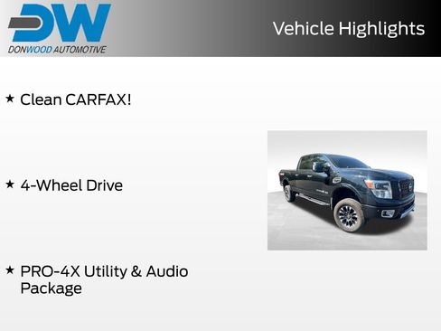 Used 2017 Nissan Titan PRO-4X AWD/4WD image 2