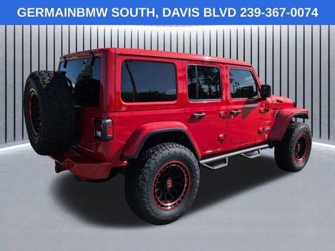 Used 2023 Jeep Wrangler Unlimited Sahara AWD/4WD image 5