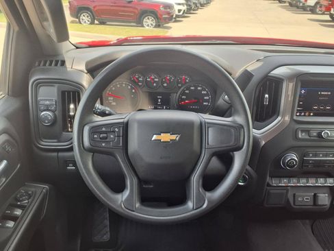 Used 2025 Chevrolet Silverado 1500 Custom w/ Turbomax Blackout Package RWD image 16