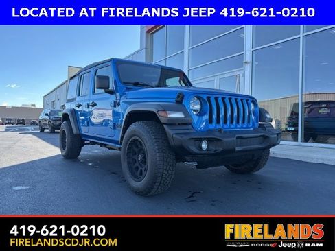 Used 2021 Jeep Wrangler Unlimited Sport image 1