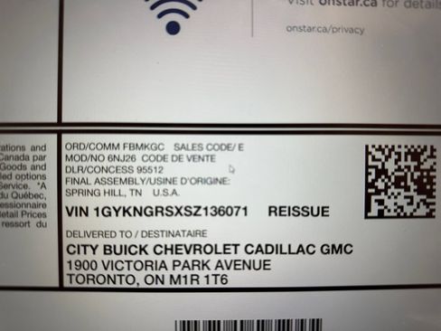 Used 2025 Cadillac XT5 Sportv w/ Technology Package AWD/4WD image 49