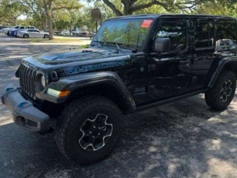Used 2023 Jeep Wrangler Unlimited Rubicon 4xe AWD/4WD image 1