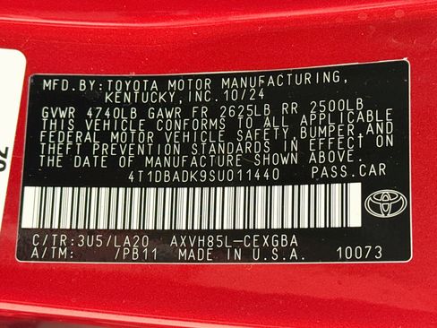 Certified 2025 Toyota Camry XLE w/ Premium Plus Package AWD/4WD image 34
