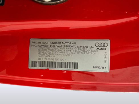 Used 2003 Audi TT 1.8T image 18