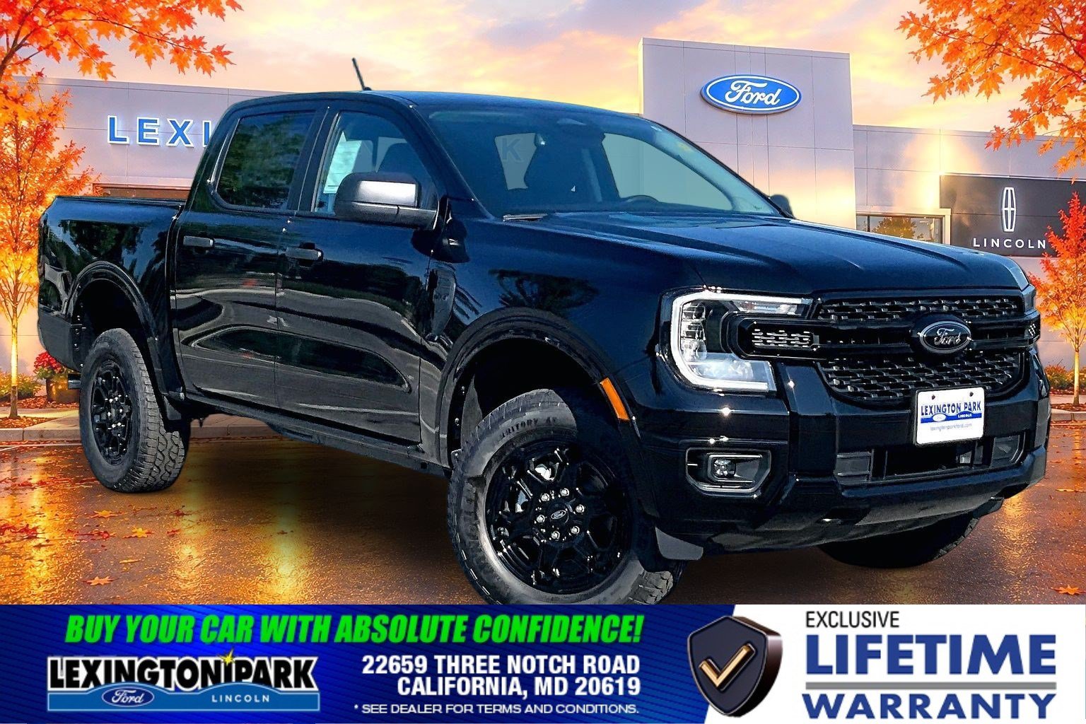 New 2026 Ford Ranger XLT w/ FX4 Off-Road Package AWD/4WD image 1