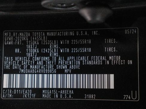 Certified 2024 Toyota Corolla Cross XLE w/ Convenience Package AWD/4WD image 44