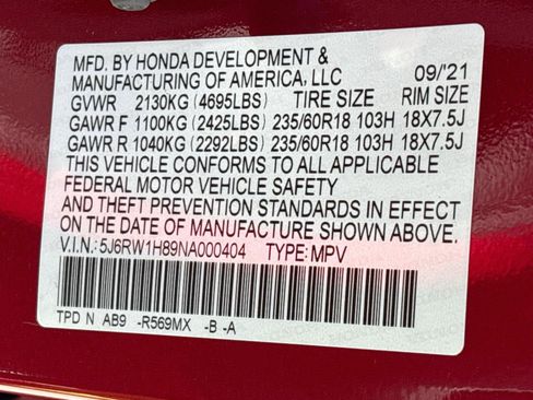 Certified 2022 Honda CR-V EX-L image 37