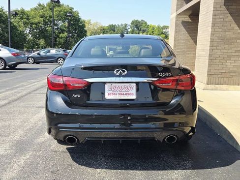 Used 2018 INFINITI Q50 Red Sport 400 AWD/4WD image 4