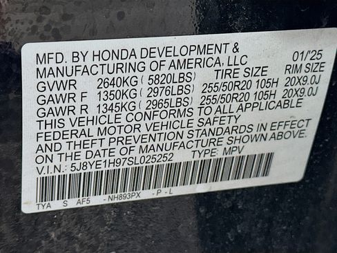 Used 2025 Acura MDX A-Spec AWD/4WD image 12