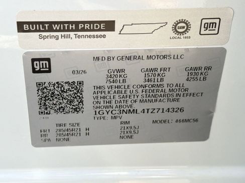 New 2026 Cadillac Vistiq Luxury w/ LPO, Floor Liner Package AWD/4WD image 20