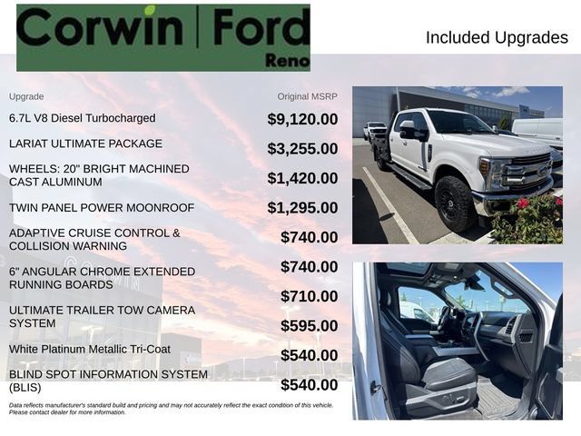 Used 2018 Ford F250 Lariat w/ Lariat Ultimate Package AWD/4WD image 8