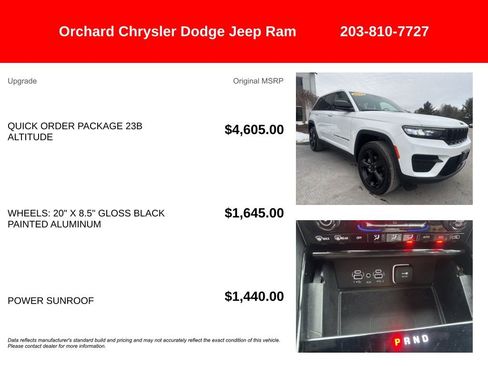 Used 2023 Jeep Grand Cherokee Altitude AWD/4WD image 5