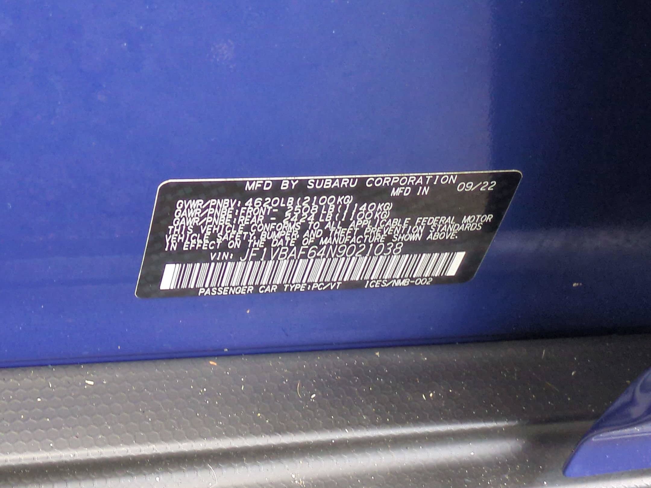 Used 2022 Subaru WRX Premium AWD/4WD image 38