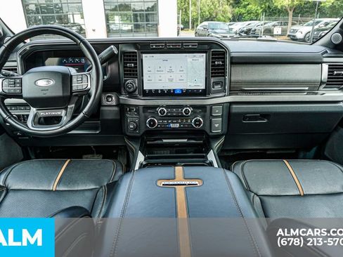 Used 2023 Ford F450 Platinum w/ Camper Package AWD/4WD image 25