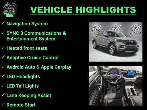 Used 2021 Ford Explorer XLT w/ Equipment Group 202A AWD/4WD image 3