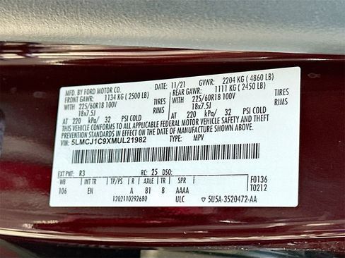 Used 2021 Lincoln Corsair Standard image 31