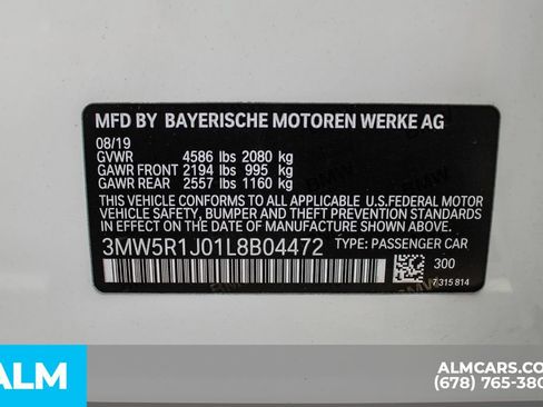Used 2020 BMW 330i Sedan w/ Convenience Package RWD image 37