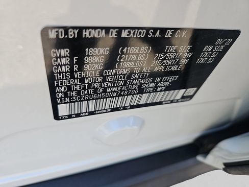 Certified 2022 Honda HR-V EX image 14
