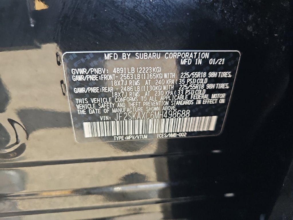 Used 2021 Subaru Forester Touring w/ Popular Package #2 AWD/4WD image 43