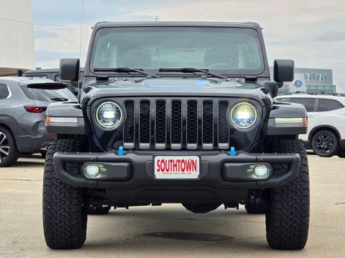 Used 2023 Jeep Wrangler Unlimited Rubicon 4xe w/ Steel Bumper Group AWD/4WD image 2