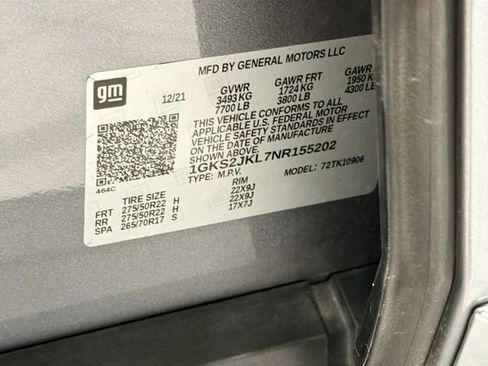 Certified 2022 GMC Yukon XL Denali AWD/4WD image 30