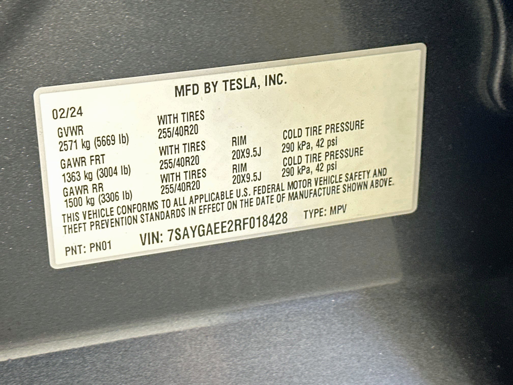 Used 2024 Tesla Model Y Long Range AWD/4WD image 12