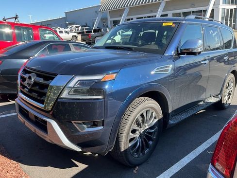Used 2023 Nissan Armada Platinum w/ Captain's Chairs Package image 3