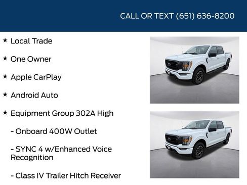 Used 2023 Ford F150 XLT w/ Equipment Group 302A High AWD/4WD image 5