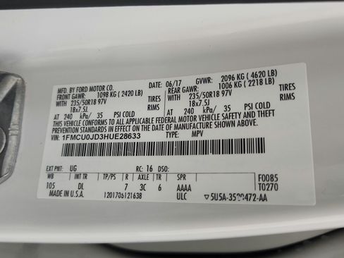 Used 2017 Ford Escape Titanium FWD image 20