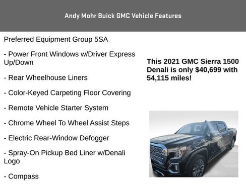 Used 2021 GMC Sierra 1500 Denali w/ Denali Ultimate Package image 14