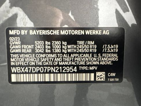 Certified 2023 BMW X3 sDrive30i w/ Convenience Package w/ZPA RWD image 33