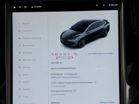 Used 2016 Tesla Model X P90D AWD/4WD image 22