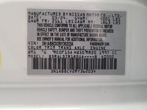 Used 2024 Nissan Sentra SV FWD image 33