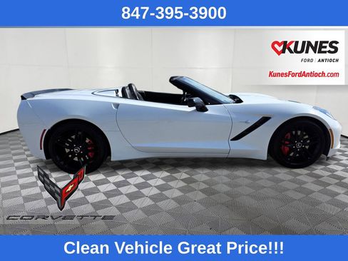 Used 2014 Chevrolet Corvette Stingray Convertible w/ 2LT Preferred Equipment Group RWD image 8