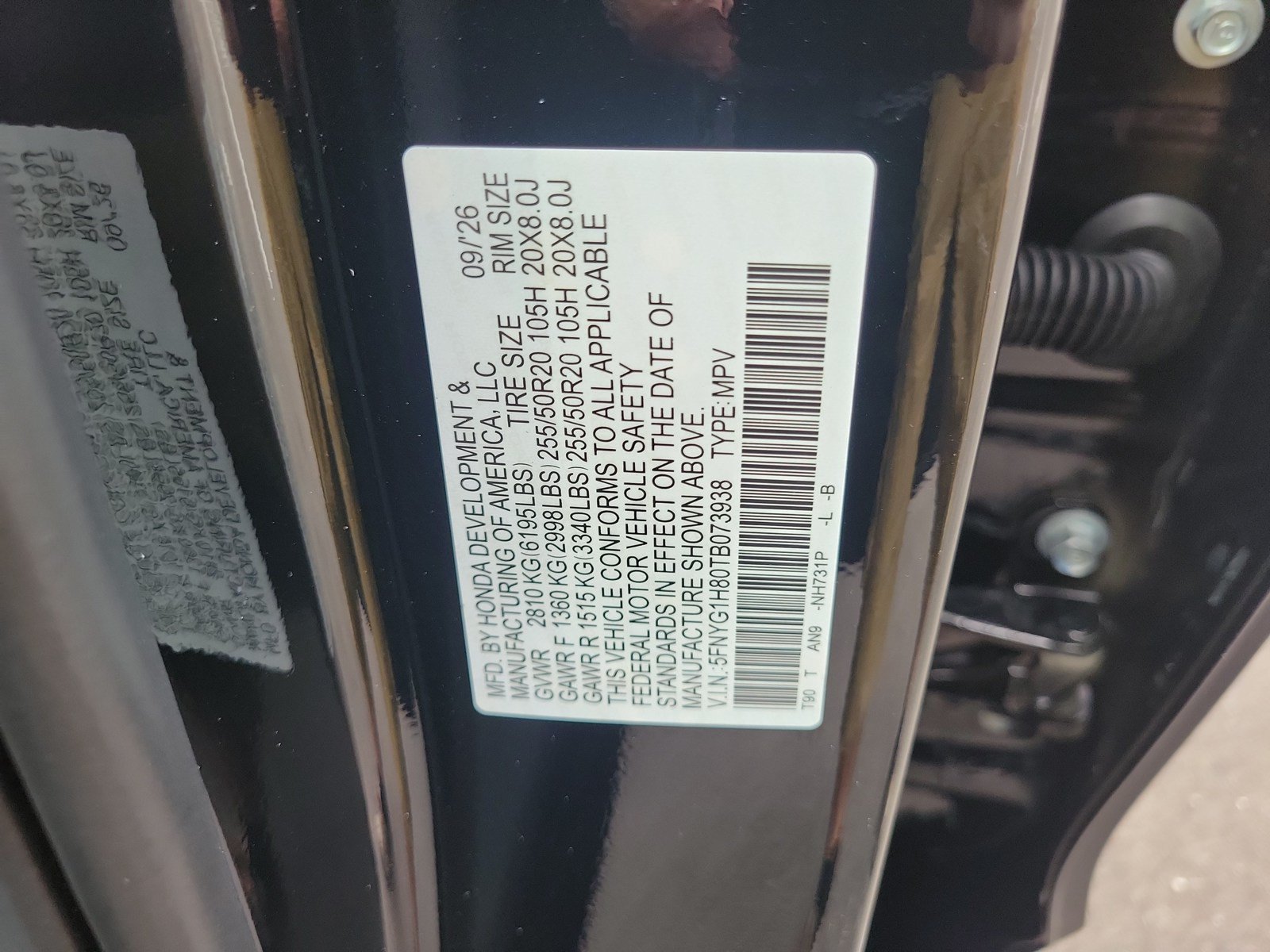 New 2026 Honda Pilot Elite image 33