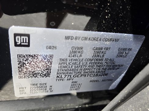 New 2026 Chevrolet Trax RS w/ Driver Confidence Package FWD image 16