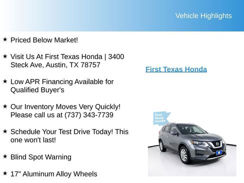 Used 2017 Nissan Rogue SV FWD image 10