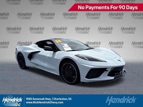 Used 2024 Chevrolet Corvette Stingray Preferred Conv w/ Z51 Performance Package RWD image 1