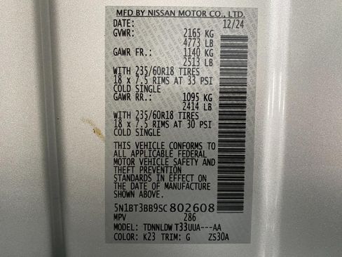 Certified 2025 Nissan Rogue SV AWD/4WD image 32
