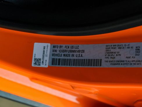 Used 2022 RAM 1500 TRX w/ TRX Level 2 Equipment Group image 61