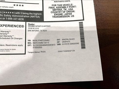 New 2026 INFINITI QX60 Sport image 41