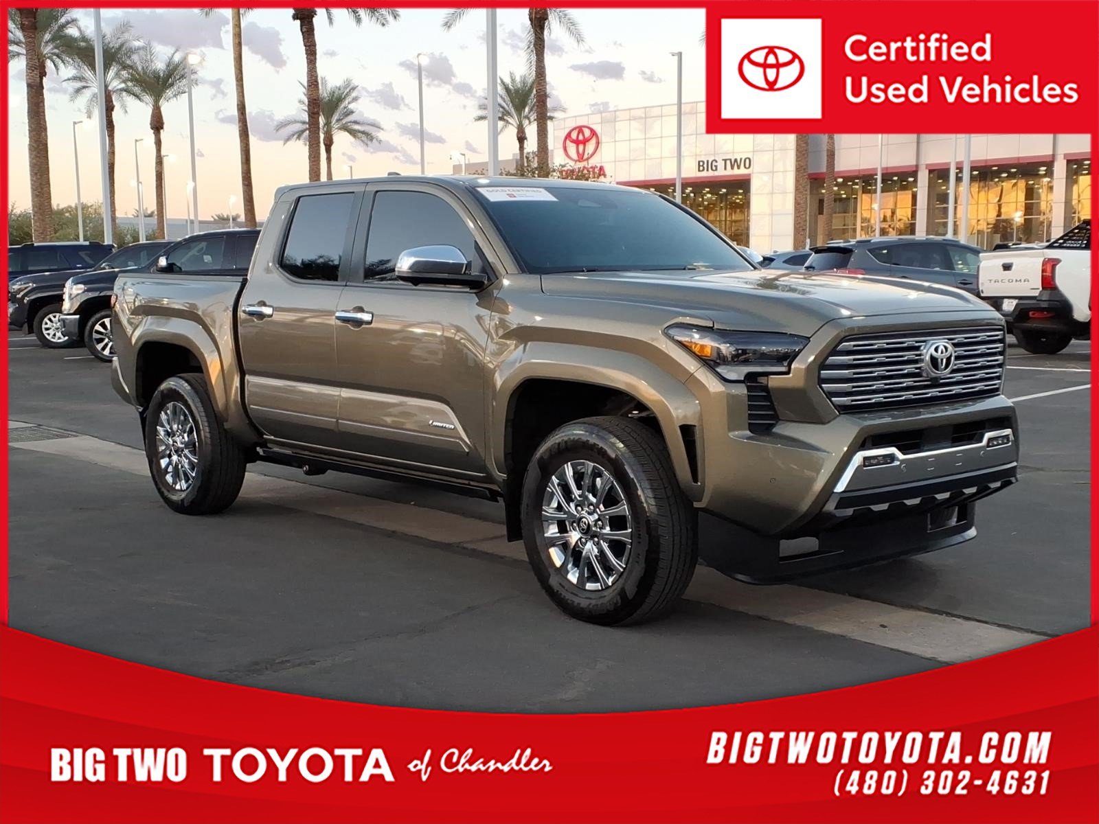 Certified 2025 Toyota Tacoma Limited AWD/4WD image 1